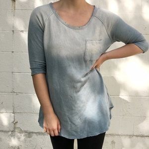 Free People Ombre Sweatshirt Tunic